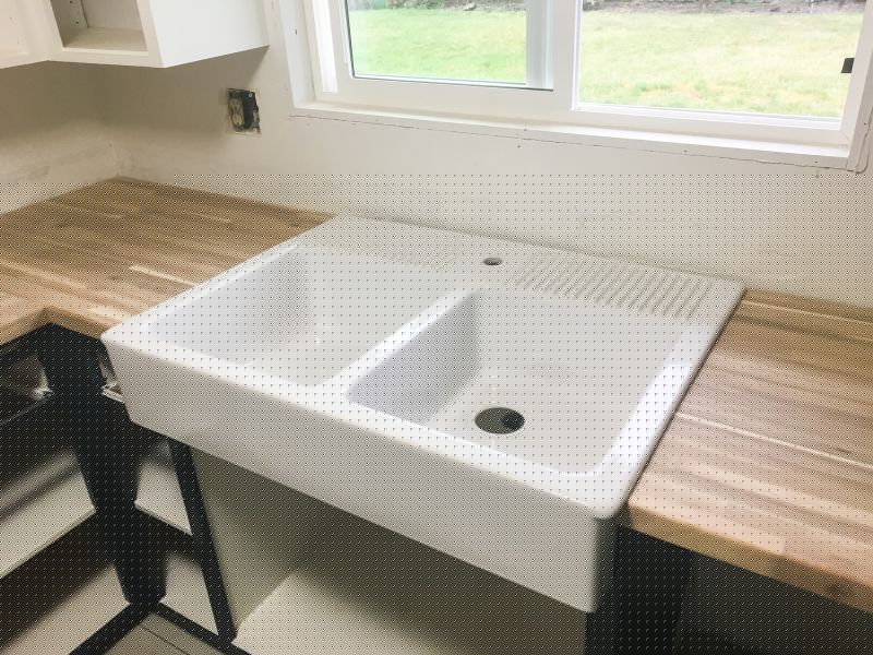 Country Sink Installation
