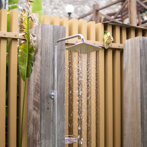 Cost of Outdoor Shower Plumbing in Englewood